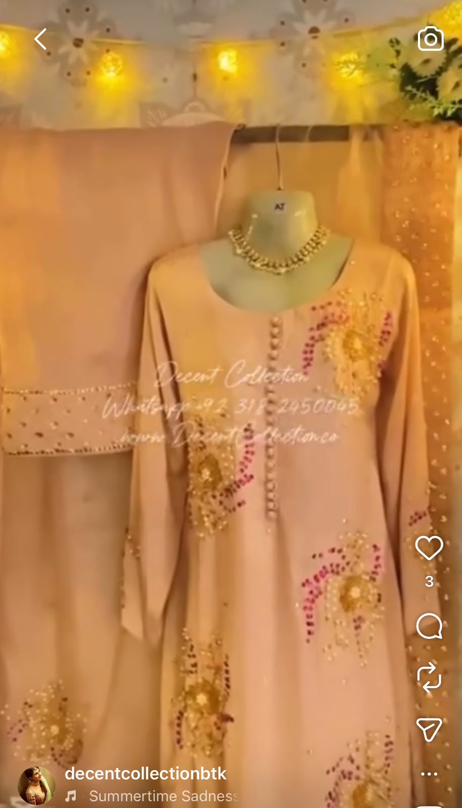Azure Radiance — handwork dress, photo 3
