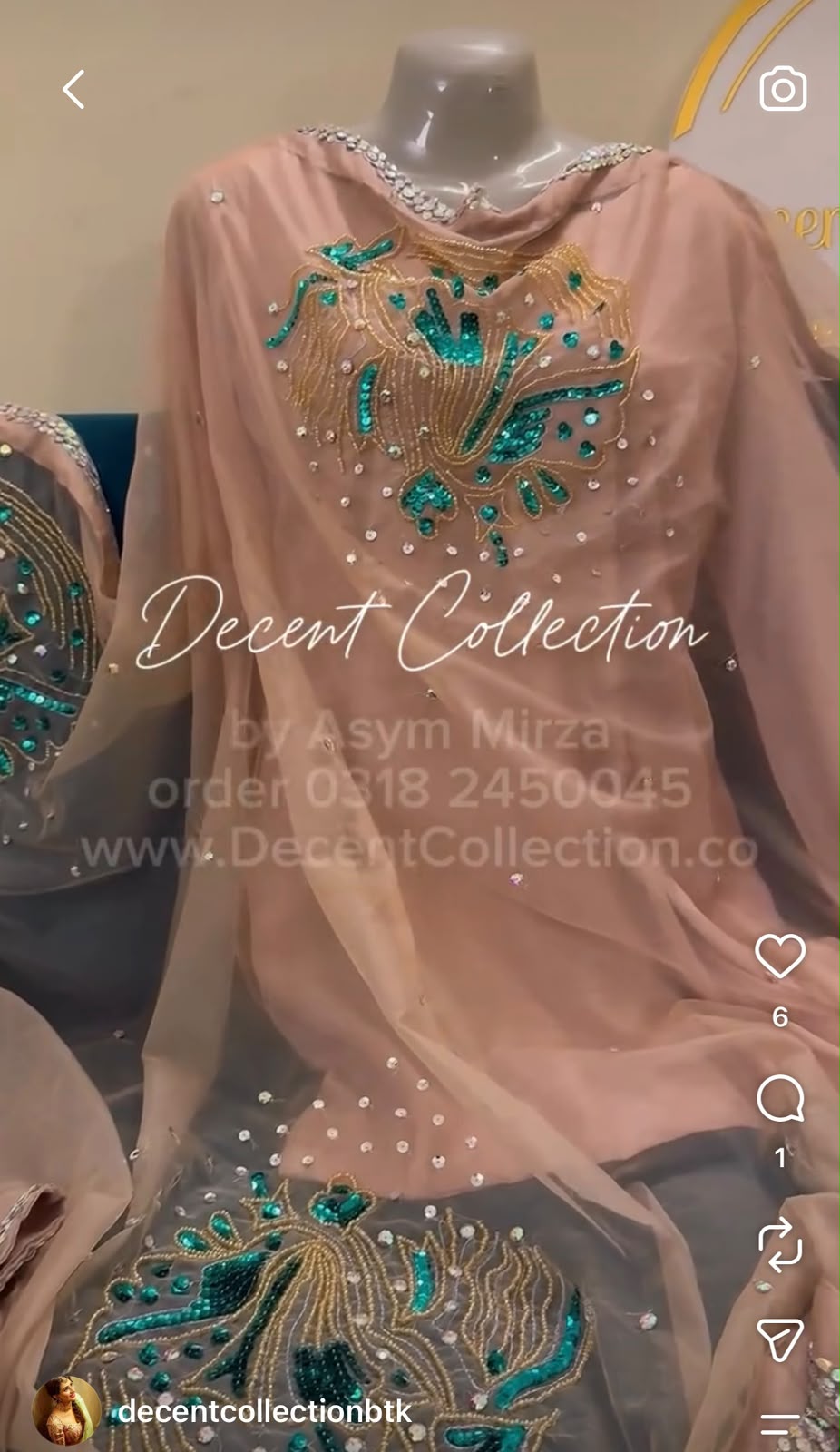 Blush Peacock — handwork dress, photo 2