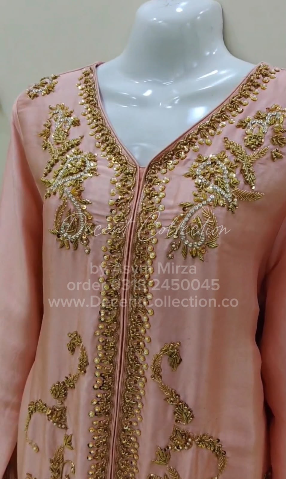 Blush Rose Gold — handwork dress, photo 4