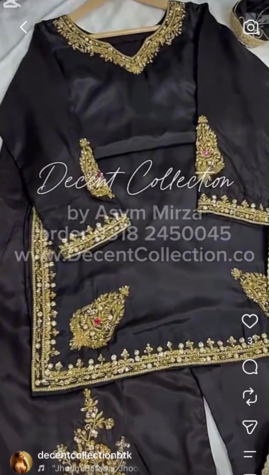 Noir Majesty — handwork dress, photo 2