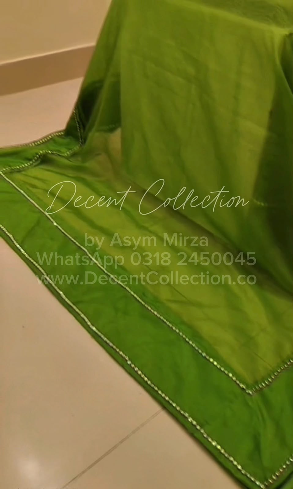 Emerald Green Mirror — handwork dress, photo 4
