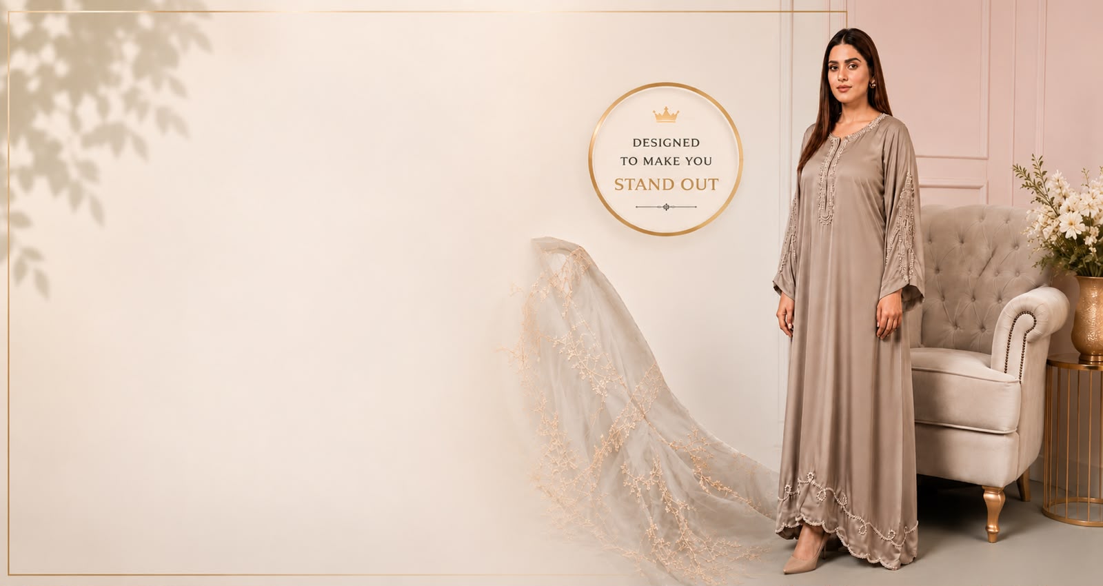 Decent Collection Handwork couture gown