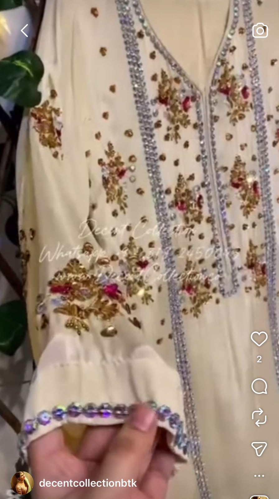 Ivory Blossom Grace — handwork dress, photo 2