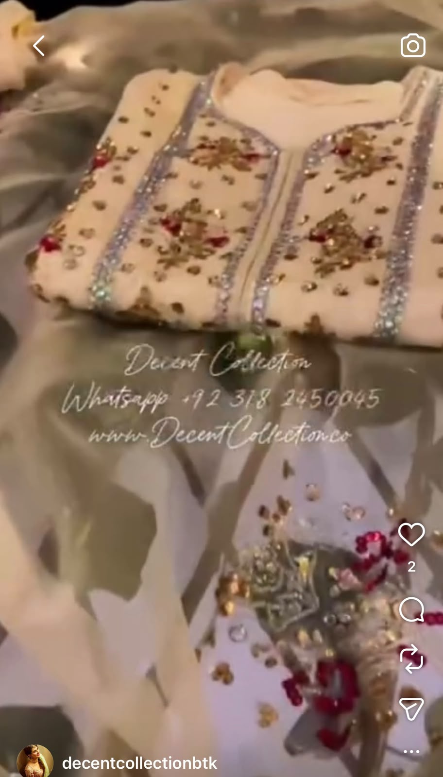 Ivory Blossom Grace — handwork dress, photo 3