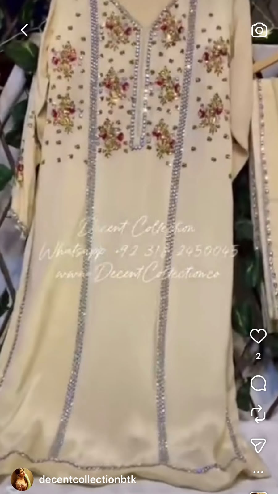 Ivory Blossom Grace — handwork dress, photo 4