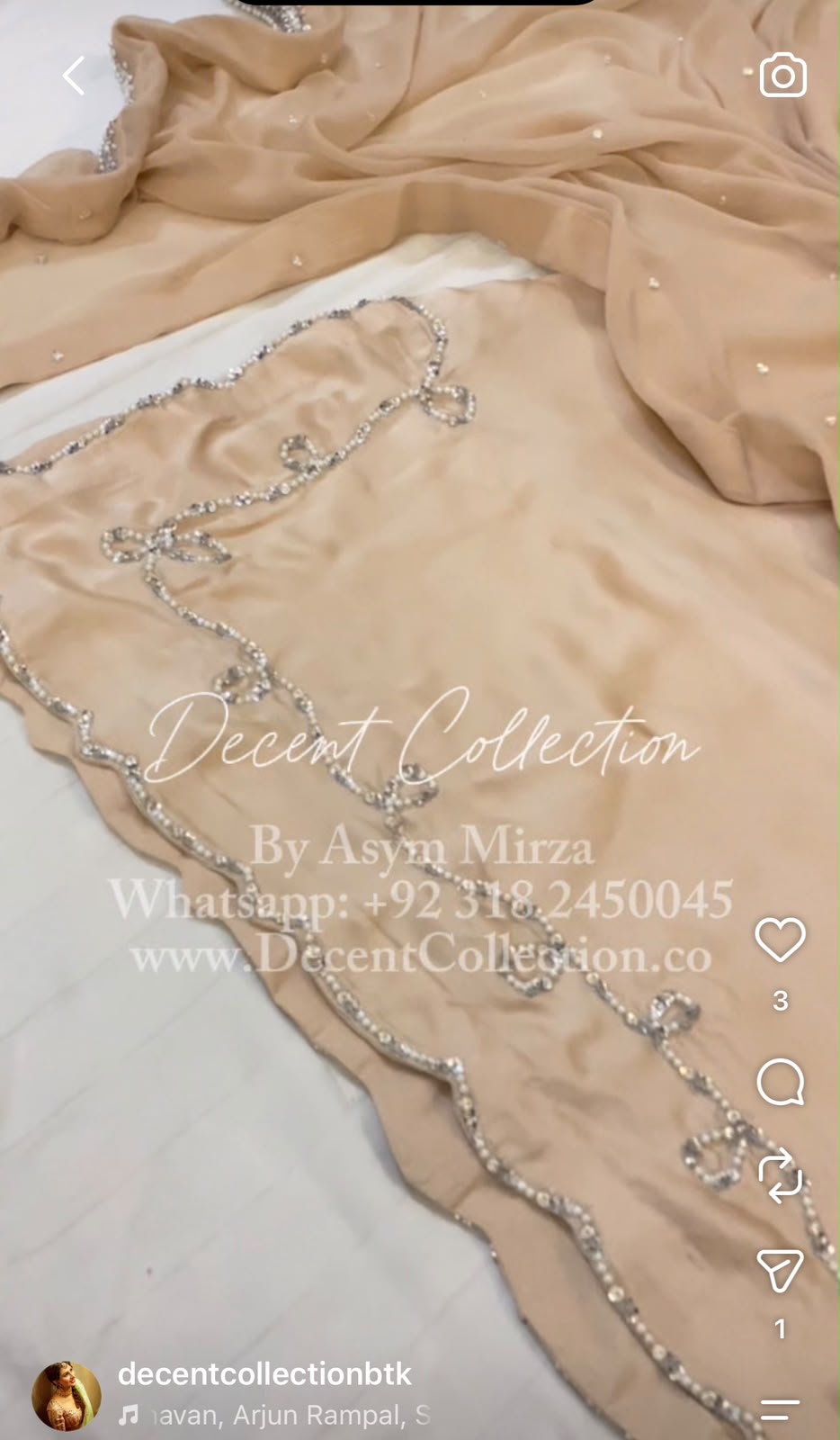 Kaftan Coffee — handwork dress, photo 3