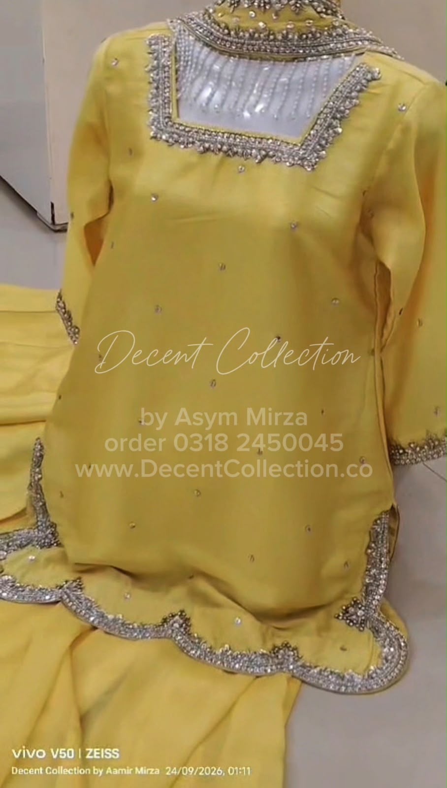 Lemon Royal Charm — handwork dress, photo 4