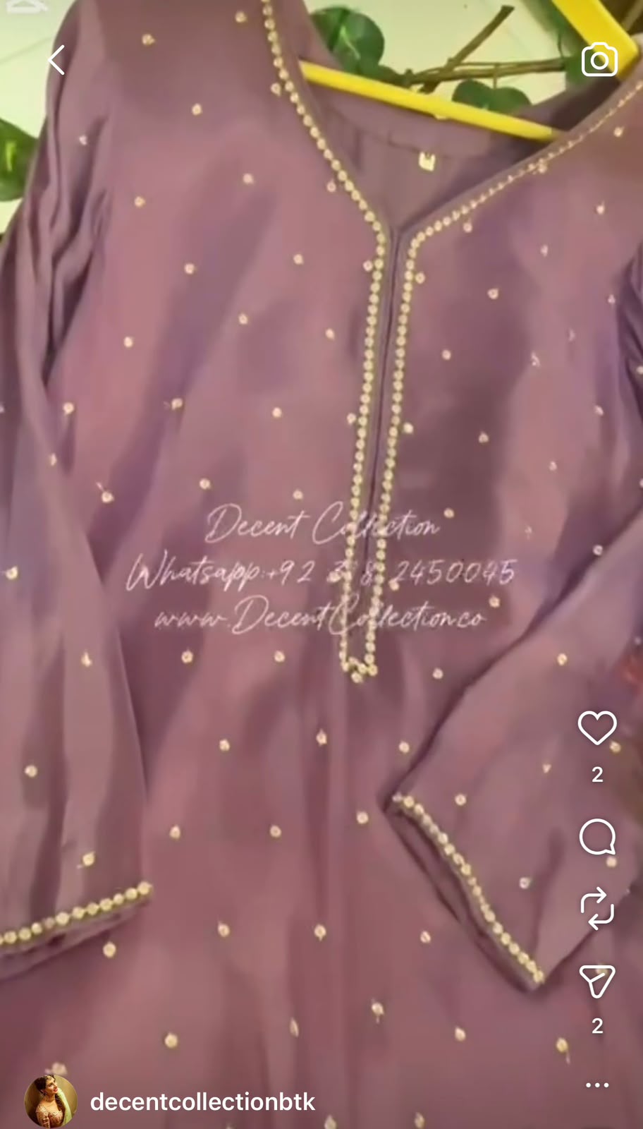 Lilac Pearl Grace — handwork dress, photo 2