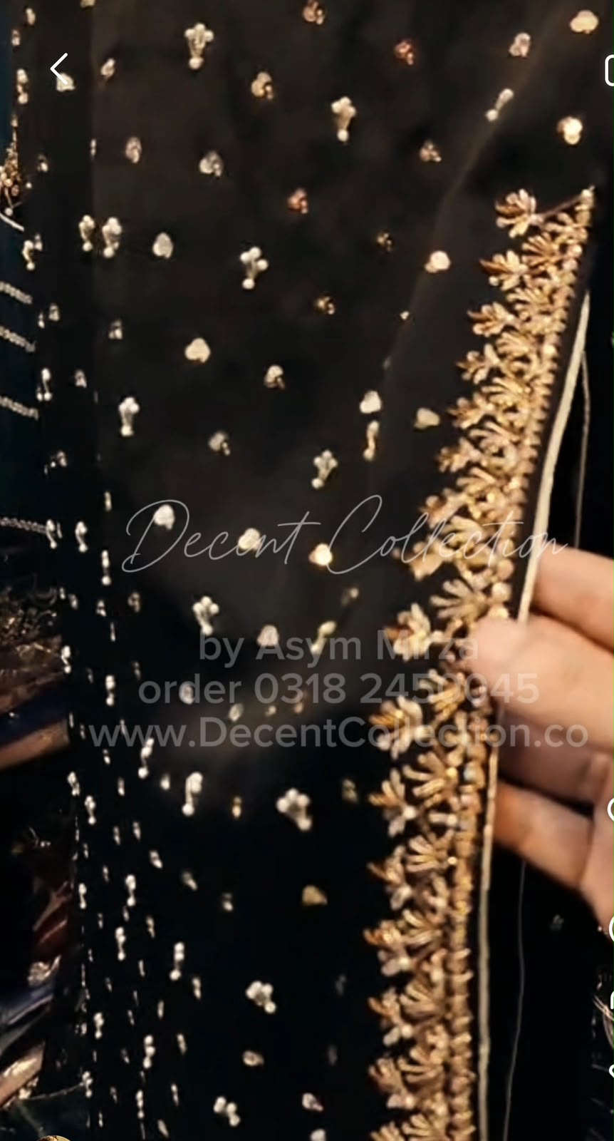 Midnight Royal Black — handwork dress, photo 4