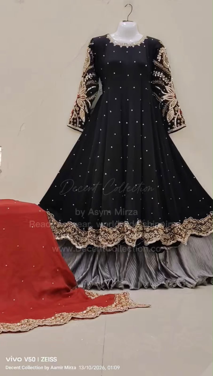 Midnight Royal Flair — handwork dress, photo 2