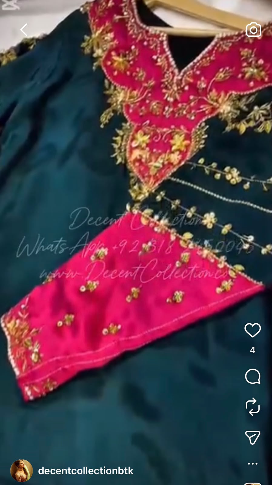 Midnight Ruby Royale — handwork dress, photo 2