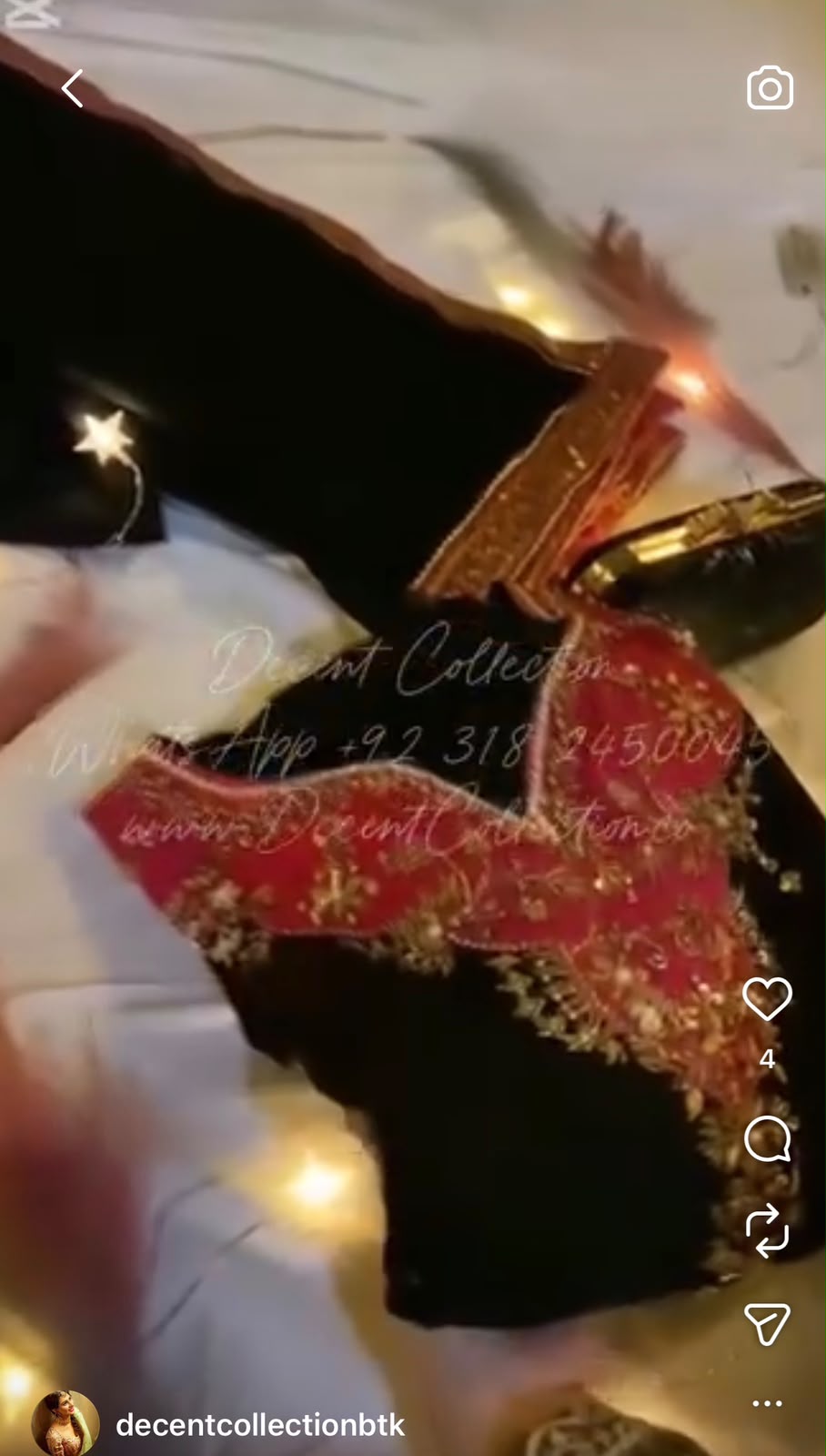 Midnight Ruby Royale — handwork dress, photo 4