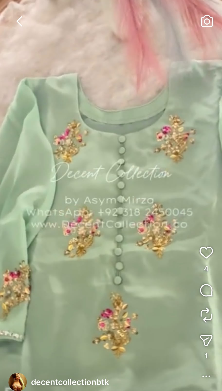 Mint Grace — handwork dress, photo 2