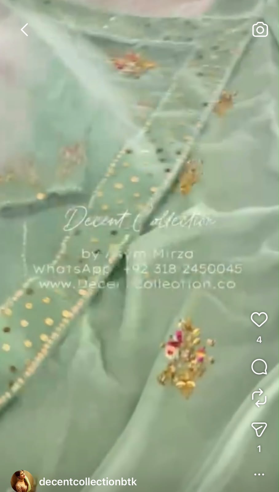Mint Grace — handwork dress, photo 3