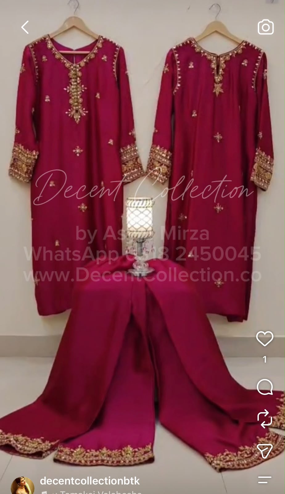 Ruby Royale — handwork dress, photo 2