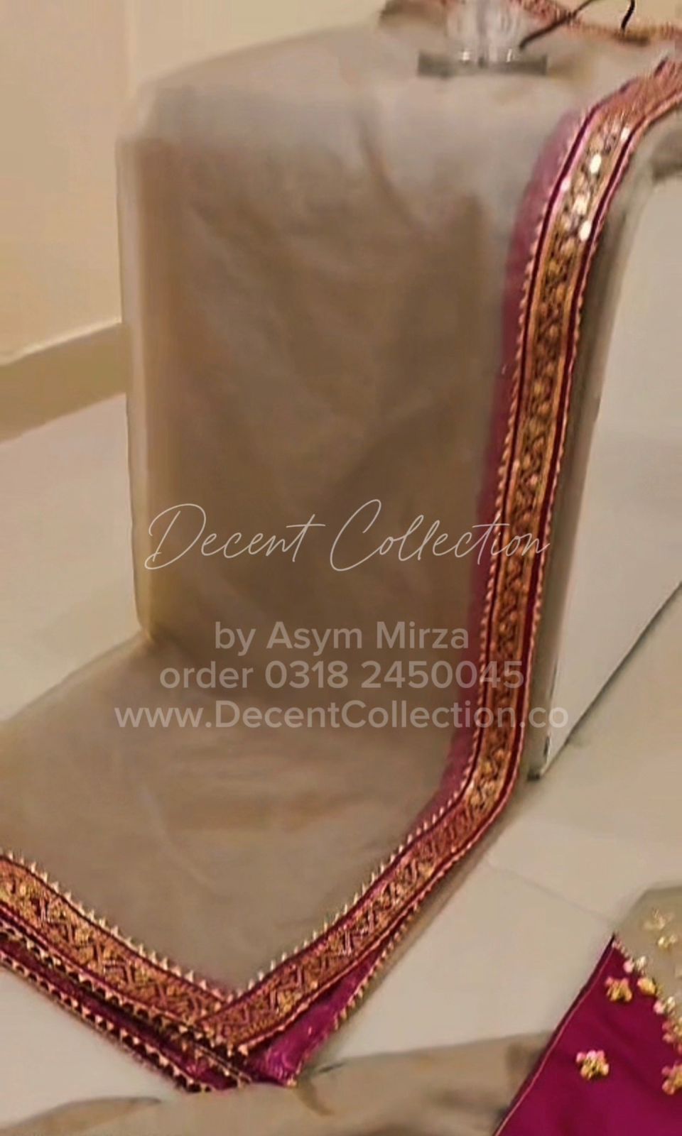Regal Maroon — handwork dress, photo 4
