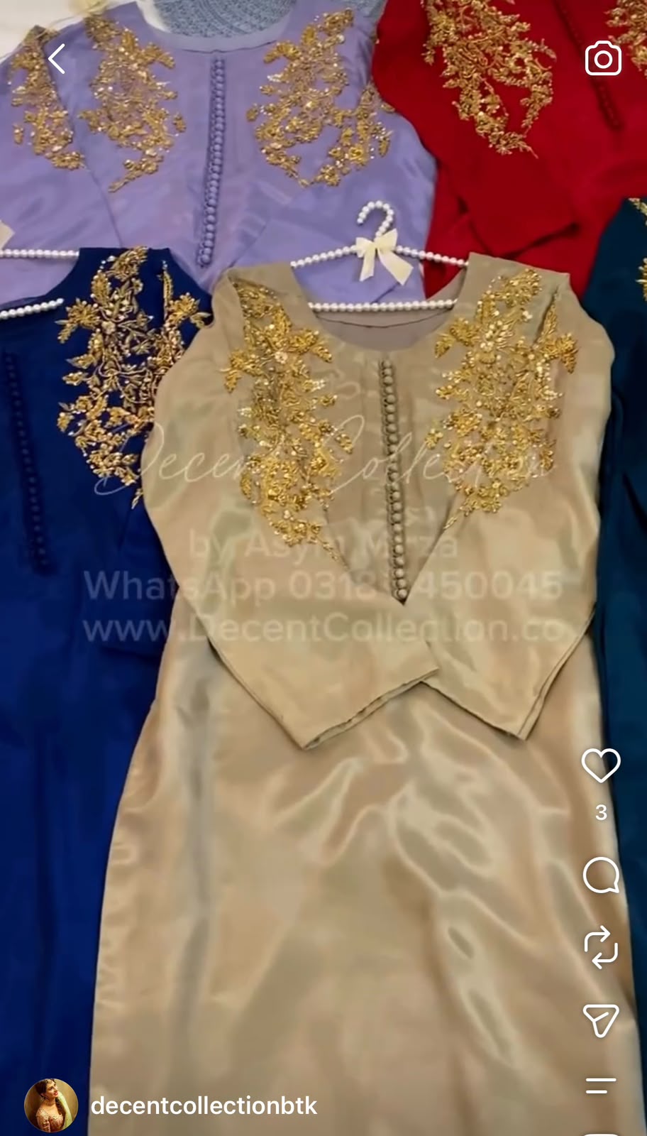 Royal Teal Blossom — handwork dress, photo 4